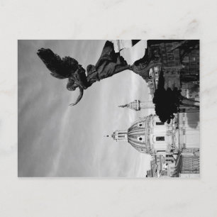 Flight to Rome Invitation Postcard