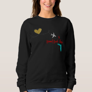 Flight Travel Ormond Beach Florida Family Friends Sweatshirt