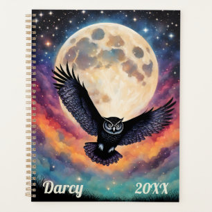 Flight Under a Full Moon Planner