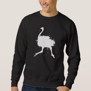 Flightless Bird Ornithology - Wildife Emu Ostrich Sweatshirt