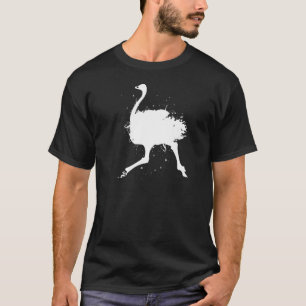Flightless Bird Ornithology - Wildife Emu Ostrich  T-Shirt