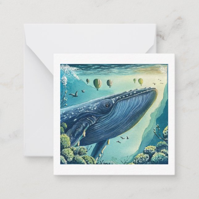 Flights of Fancy post-card style Card (Front)