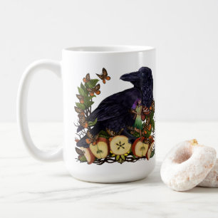 Flights of Fantasy Raven Faery Art Coffee Mug
