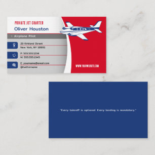 Fligt Rental   Flight Taxi Business Card