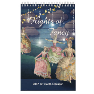 Fligts of Fancy 2017 Calendar Tall
