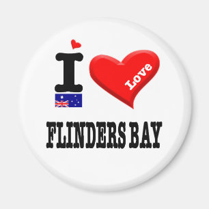 FLINDERS BAY - I Love Magnet