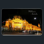 Flinders Station Melbourne Australia - Magnet<br><div class="desc">Busy Flinders Station Melbourne,  Victoria,  Australia at night - Premium Magnet</div>