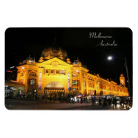 Flinders Station Melbourne Australia - Magnet
