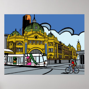 Flinders Street Station Poster