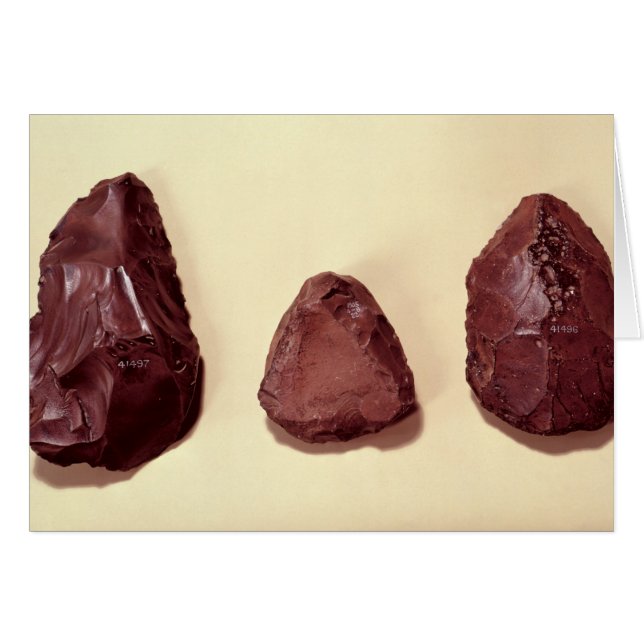 Flint axe heads (Front Horizontal)