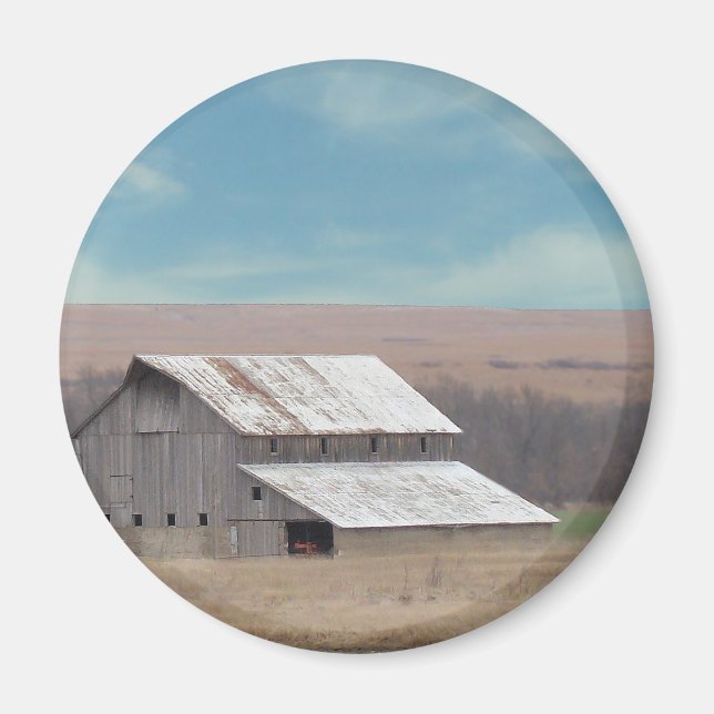 Flint Hills barn Magnet (Front)