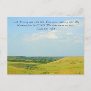 Flint Hills in Summer Postcard