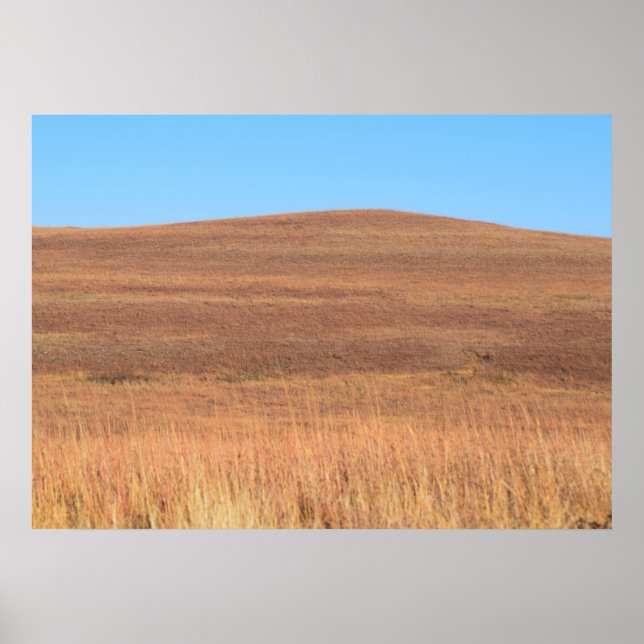 Flint HIlls of Kansas poser Poster (Front)