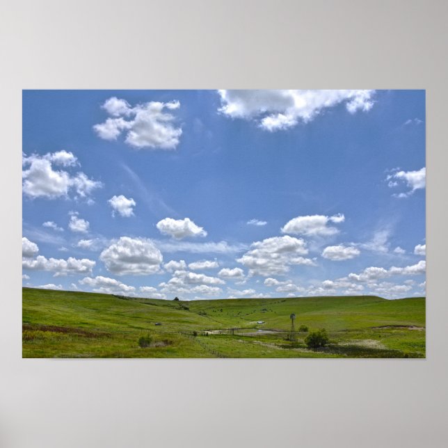 Flint Hills Ranch, Kansas Poster (Front)