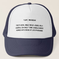 Flint, Michigan! christian cap!