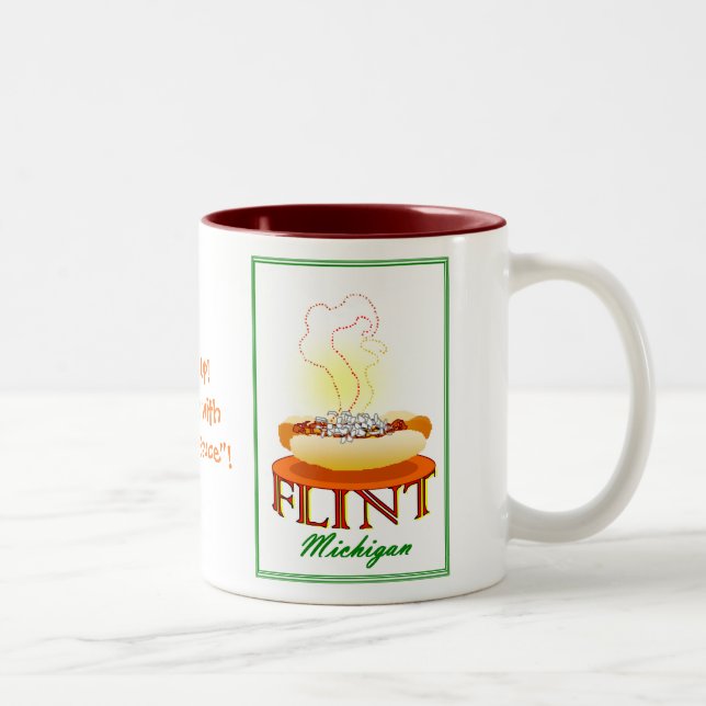 Flint Michigan Coney Island mug (Right)