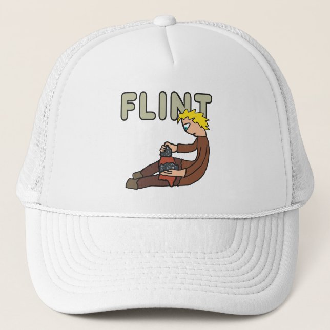 Flintknapping Trucker Hat (Front)