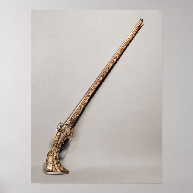 Flintlock rifle poster (Front)