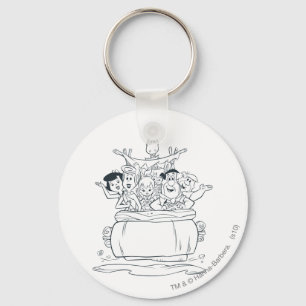 Flintstones Families1 Key Ring