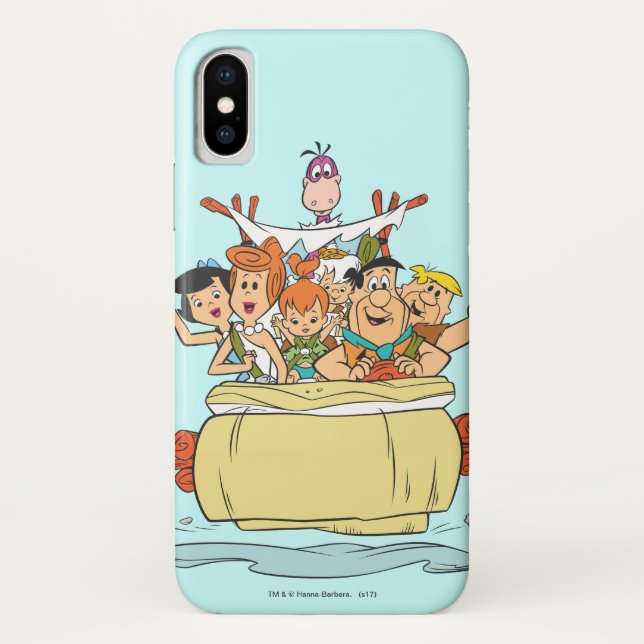 Flintstones Family Roadtrip Case-Mate iPhone Case (Back)
