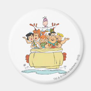 Flintstones Family Roadtrip Magnet
