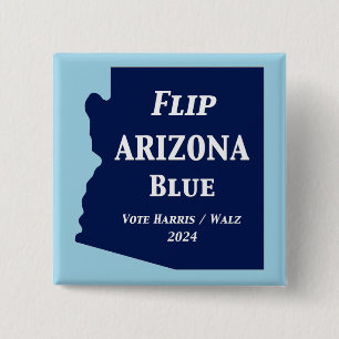 Flip Arizona Blue in 2024 15 Cm Square Badge