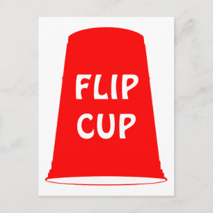 FLIP CUP POSTCARD