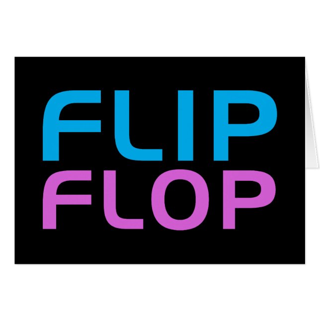 Flip Flop (Front Horizontal)
