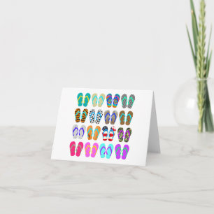 Flip Flop Chart Card
