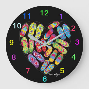 Flip-Flop-clock Large Clock