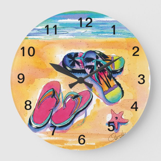 Flip-Flop -clock Large Clock (Front)