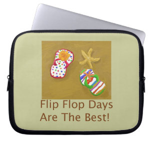 Flip Flop Days Laptop Sleeve