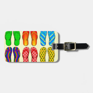 Flip-Flop Fun Luggage Tag
