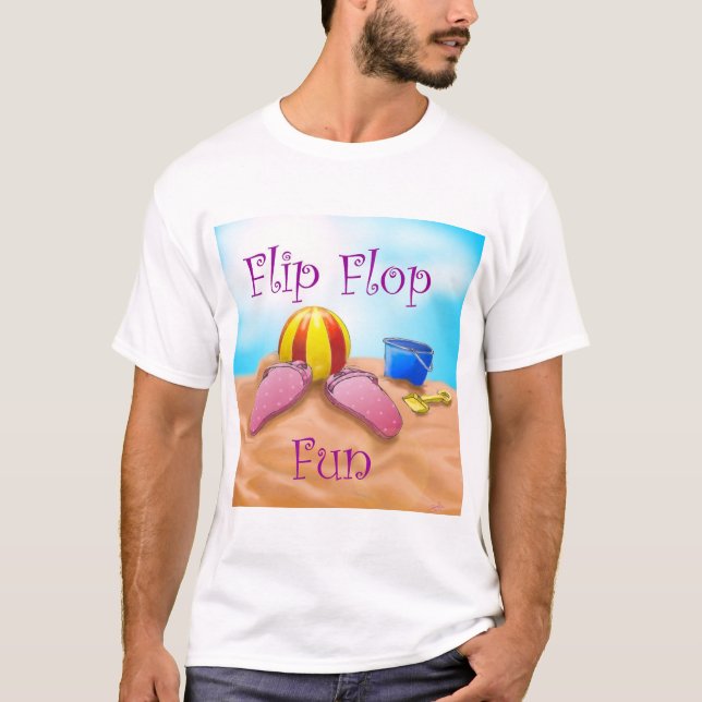 flip flop fun T-Shirt (Front)