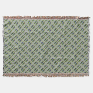 Flip Flop (green) Throw Blanket