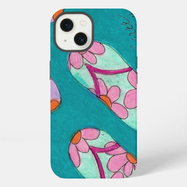 Flip Flop iPhone Case (Back)