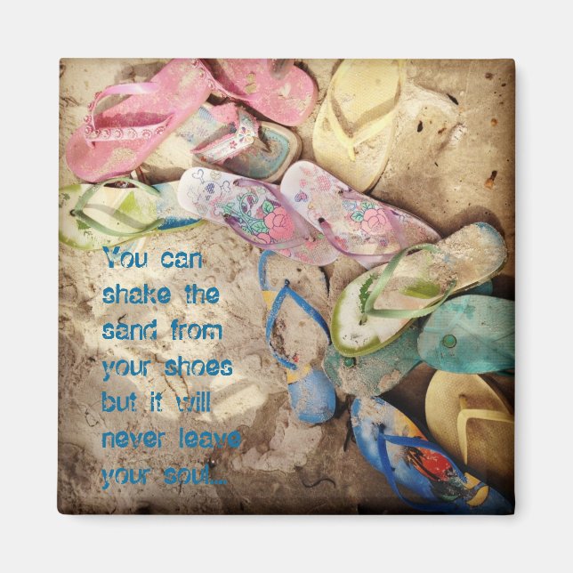 Flip Flop Magnet (Front)