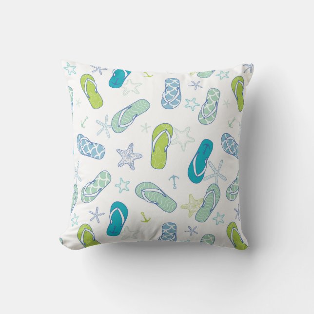 Flip Flop Pattern Cushion (Front)