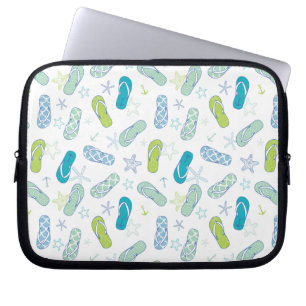 Flip Flop Pattern Laptop Sleeve