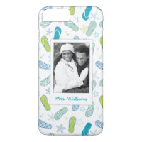 Flip Flop Pattern | Your Photo & Name