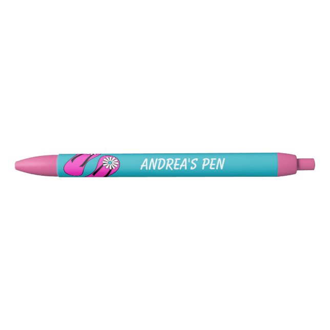 Flip Flop Personalised Pen (Front)