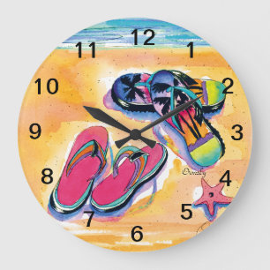 Flip-flop Wall Clock