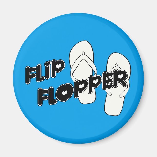 Flip Flopper Magnet (Front)