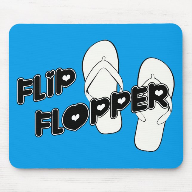 Flip Flopper Mouse Pad (Front)