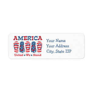Flip Flops America Return Address Label