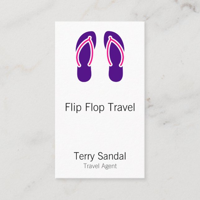 Flip Flops Appointment Card (Front)