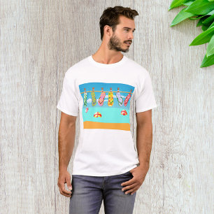 Flip Flops At The Beach T-Shirt