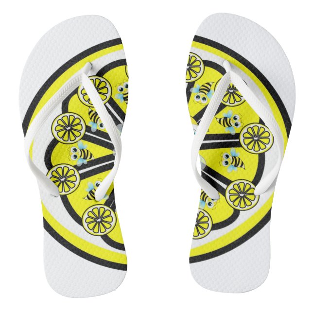 Flip Flops Bumblebee Lemon (Footbed)