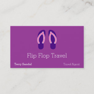 Flip Flops Business Card