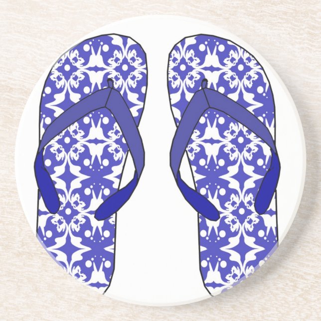 Flip Flops Coaster (Front)